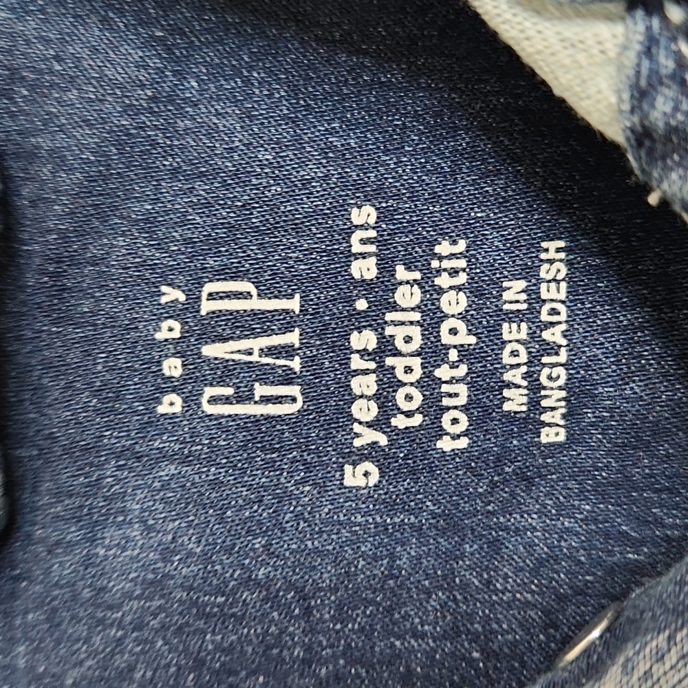 Baby GAP Jean jacket, Size 5 ~ EUC - Picture 3 of 5